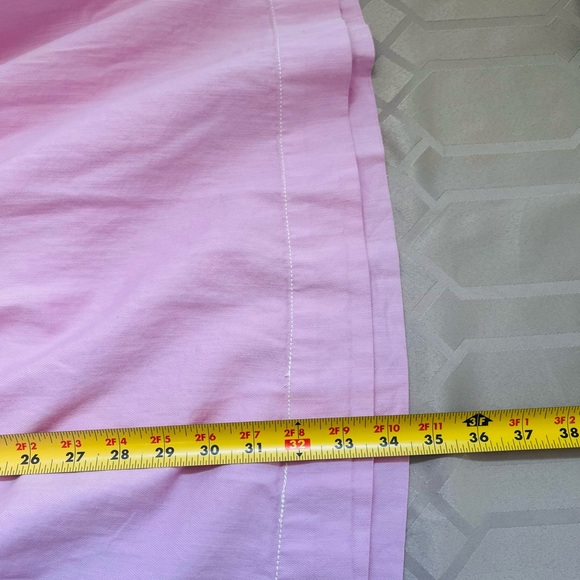 ANTHROPOLOGIE Square-Neck Babydoll Mini Dress Pink Women's Size M - Picture 6 of 6